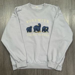 Yosemite Light Blue Sweatshirt